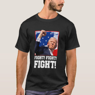 Camiseta Manifestación de Trump contra los partidarios de T