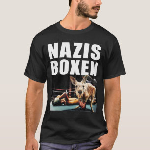 Camiseta Manifestación nazi de boxeo contra la derecha y la
