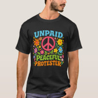 Manifestante Pacifista No Remunerado Activismo Pac