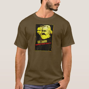 Camiseta Manifiesto comunista Karl Marx y Friedrich Engels