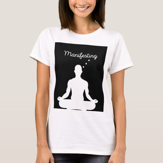 Camiseta Manifiesto de la meditación visual para vibracione (Anverso)