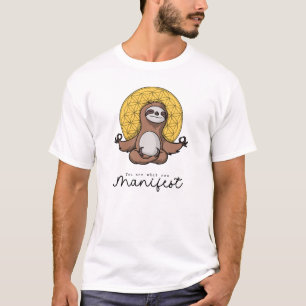 Camiseta Manifiesto de Meditación de Perezoso