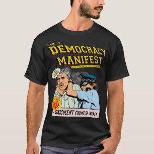 Camiseta Manifiesto democrático - retro