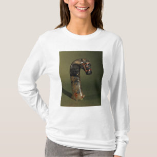 Camiseta Manija de la daga bajo la forma de cabeza de