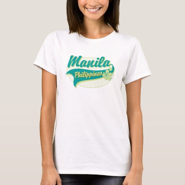 Camiseta Manila Filipinas (Anverso)