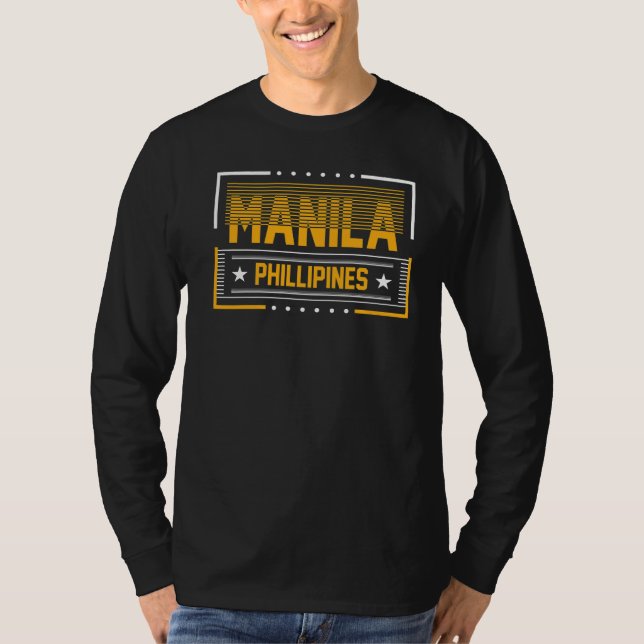 Camiseta Manila Filipinas (Anverso)