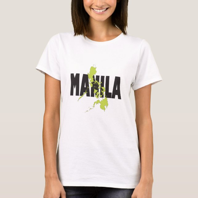 Camiseta Manila, Filipinas (Anverso)
