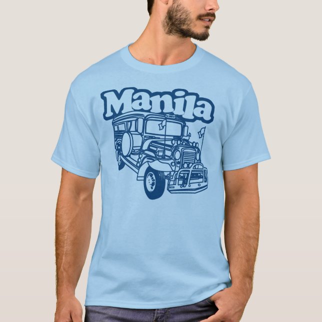 Camiseta Manila Jeepney (Anverso)