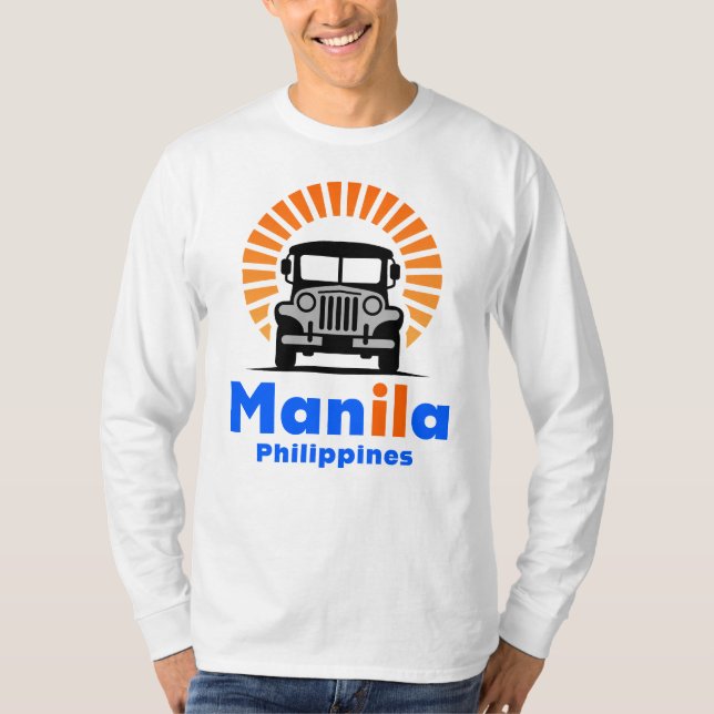 Camiseta Manila Philippines Southeast Asia (Anverso)