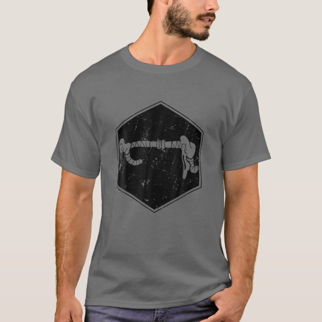 Camiseta Manillares Vintage - Ciclismo en bicicleta (Anverso)