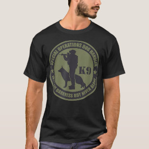 Camiseta Manipulador de perros de operaciones especiales K9