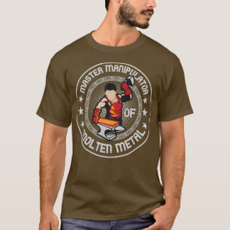 Camiseta Manipulador maestro de la falsificadora Metalizado