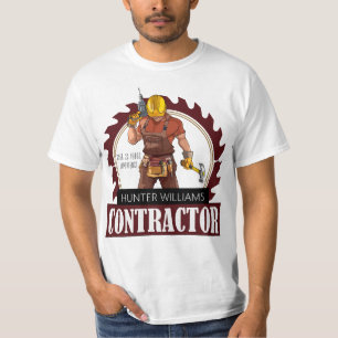 Camiseta Manipulador Rústico Profesional de Reparación de C