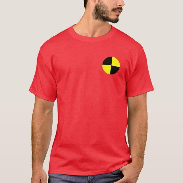 Camiseta Maniquí de la prueba del desplome (Anverso)