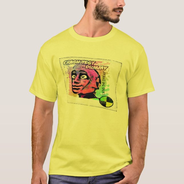 Camiseta maniquí de la prueba del desplome… (Anverso)