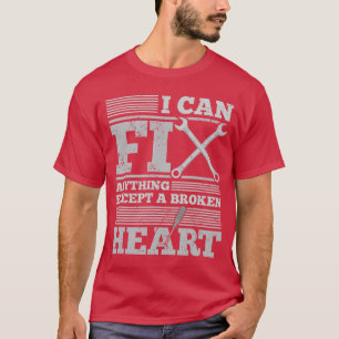 Camiseta Manitas Puedo Arreglar Cualquier Cosa Excepto Un C