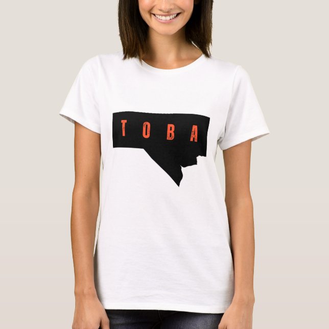Camiseta Manitoba Pride Shirt with Bold Grunge Letters (Anverso)