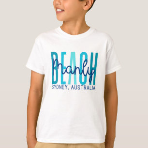 Camiseta Manly Beach Sydney Australia (Océano)