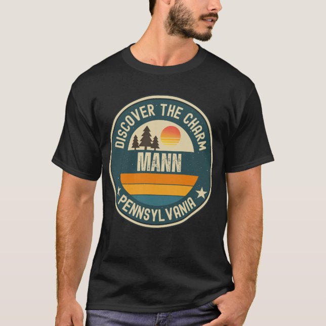 Camiseta Mann, Pensilvania (Anverso)