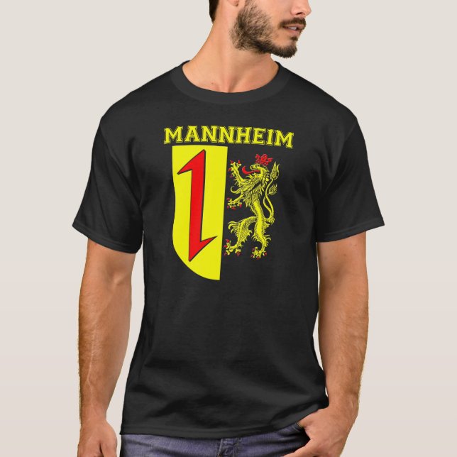 Camiseta Mannheim (Alemania) (Anverso)