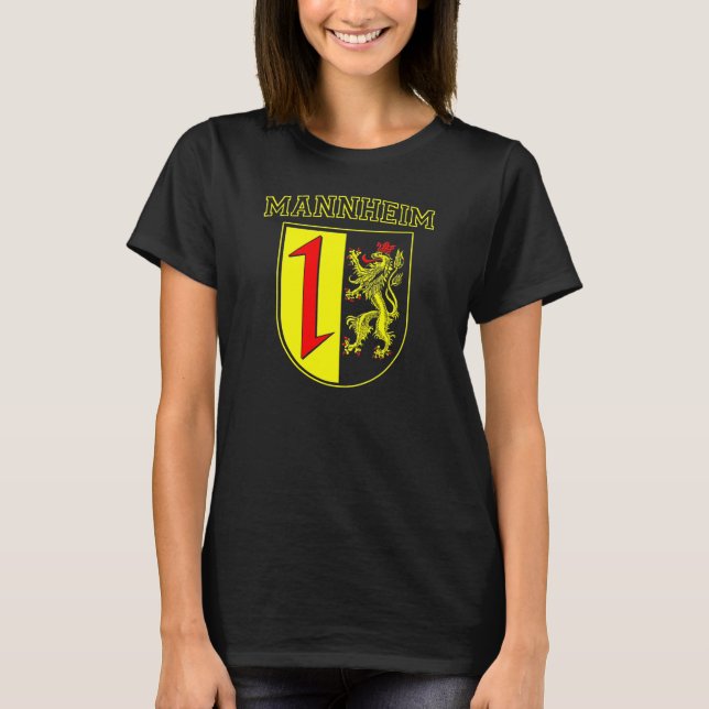 Camiseta Mannheim Alemania Wappen/Escudo (Anverso)