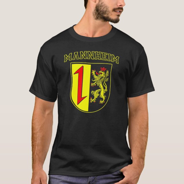 Camiseta Mannheim Alemania Wappen/Escudo (Anverso)