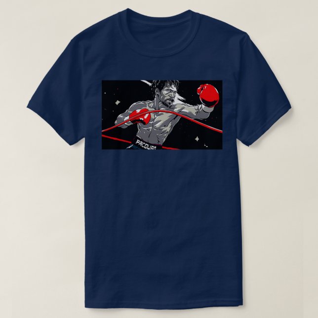 Camiseta Manny Pacquaio Uno De Los Mejores Boxeadores De La (Diseño del anverso)