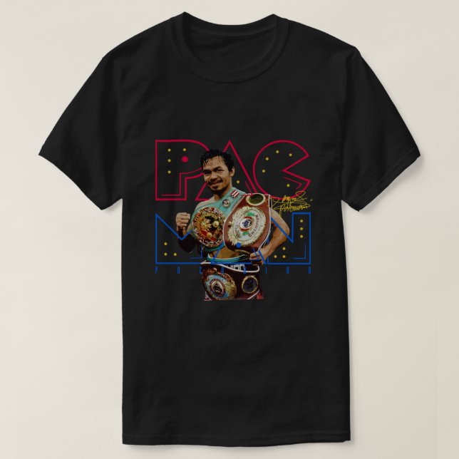 Camiseta Manny Pacquiao   (Diseño del anverso)
