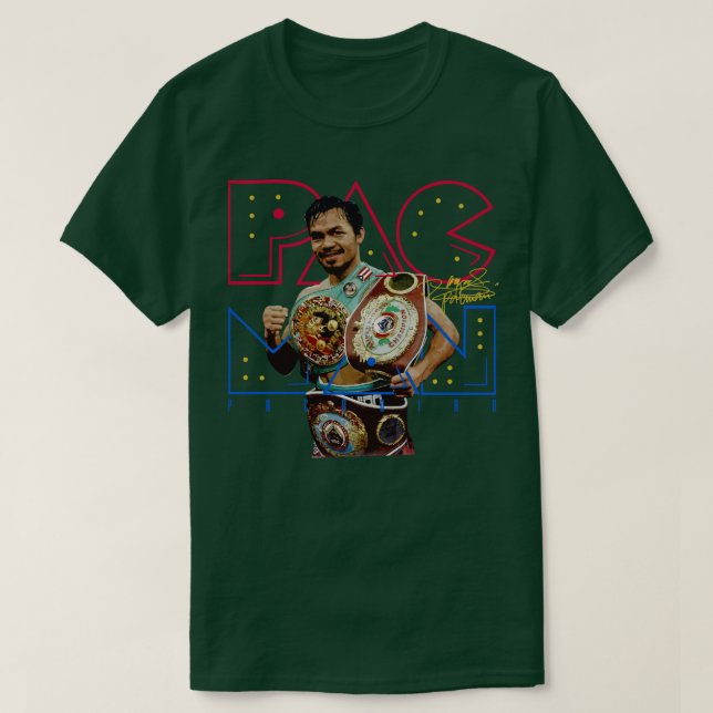 Camiseta Manny Pacquiao (Diseño del anverso)