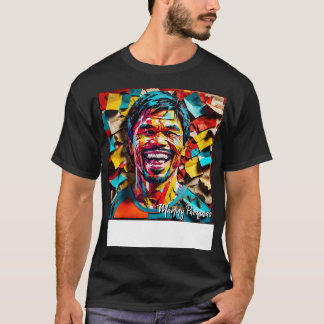 Camiseta Manny Pacquiao Paper Art TShirt