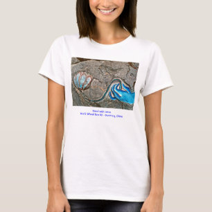 Camiseta Mano con Lotus/camiseta