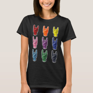 Camiseta Mano Cornuto Italiano Lucky Charm contra Malocchio