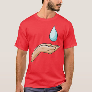 Camiseta Mano de agua del Día Mundial del Agua