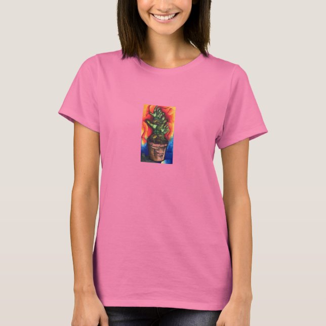 Camiseta Mano de chicas (Anverso)
