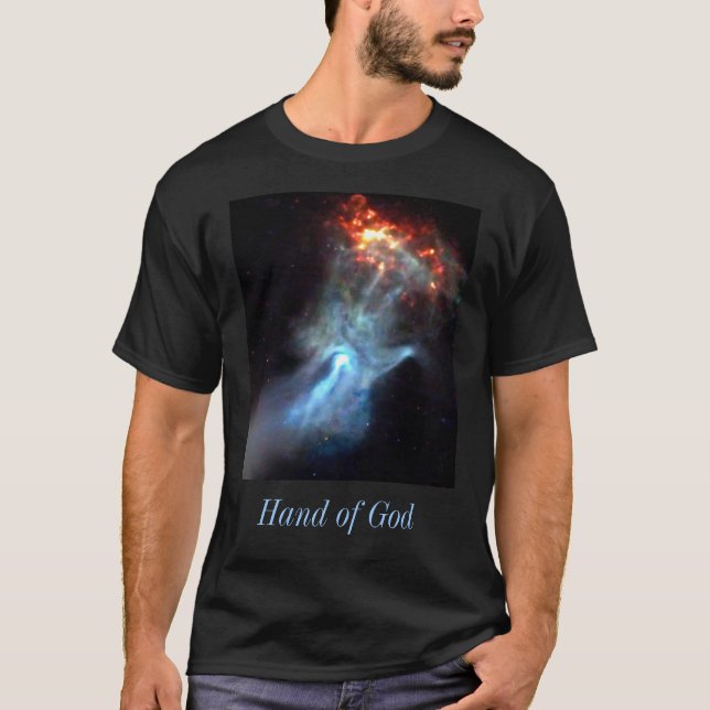 Camiseta Mano de dios (Anverso)