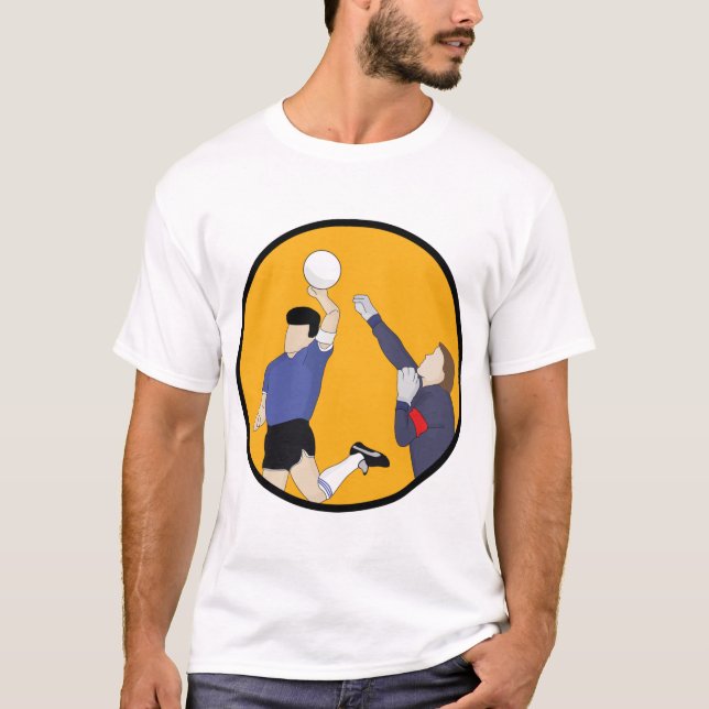 Camiseta Mano de Dios, La Mano de Dios (Anverso)