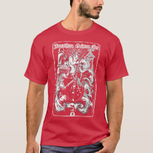 Camiseta Mano de Doom Grimm m metalizado de la guitarra de 