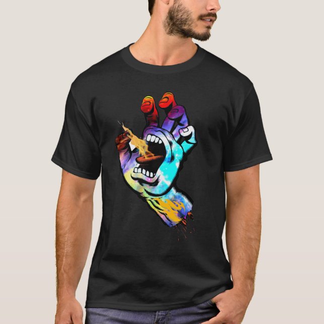Camiseta Mano de fuego (Anverso)