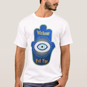 Camiseta Mano de Hamsa Ojo Turco