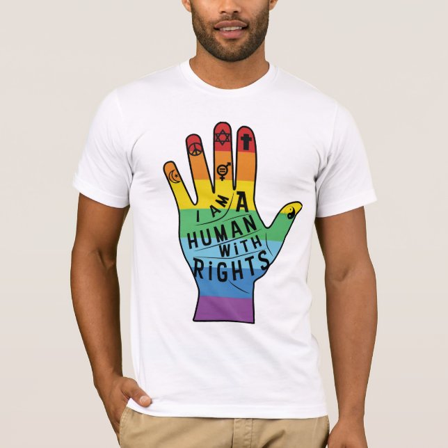 Camiseta Mano de la justicia T-Shirt (Anverso)