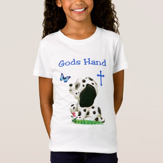 Camiseta Mano de los dioses (Anverso)