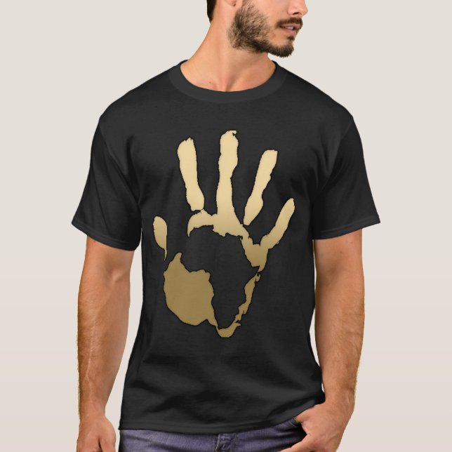Camiseta Mano de oro (Anverso)