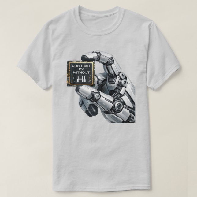 Camiseta Mano de Robot (Diseño del anverso)