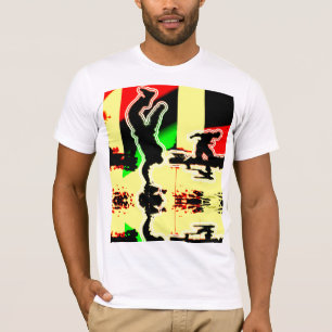 Camiseta Mano de ruptura retro