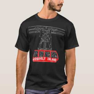 Camiseta Mano de tranvía de la isla Roosevelt desplaza a Nu