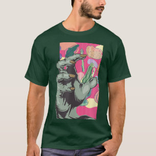 Camiseta Mano de zombi vegetariano