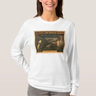 Camiseta Mano del destino "la cerradura en el río Sena "