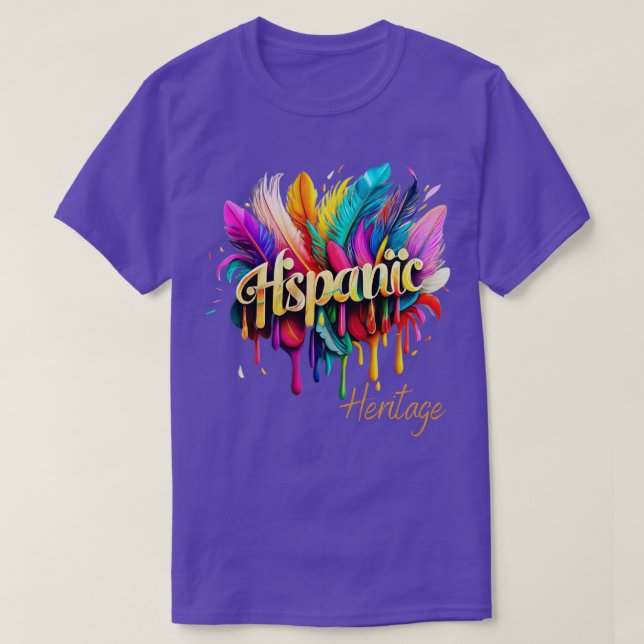 Camiseta Mano del Mes del Patrimonio Hispano Nacional (Diseño del anverso)