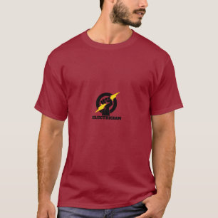 Camiseta Mano del rayo eléctrico Mano del eléctrico