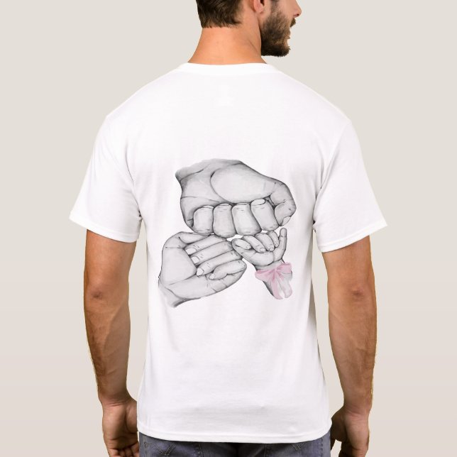 Camiseta Mano en mano - Nuestro viaje familiar (Reverso)